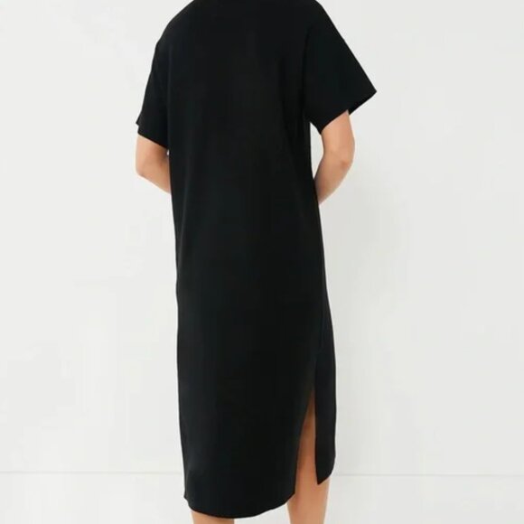 Black Channing Polo Midi Dress - Picture 4 of 7